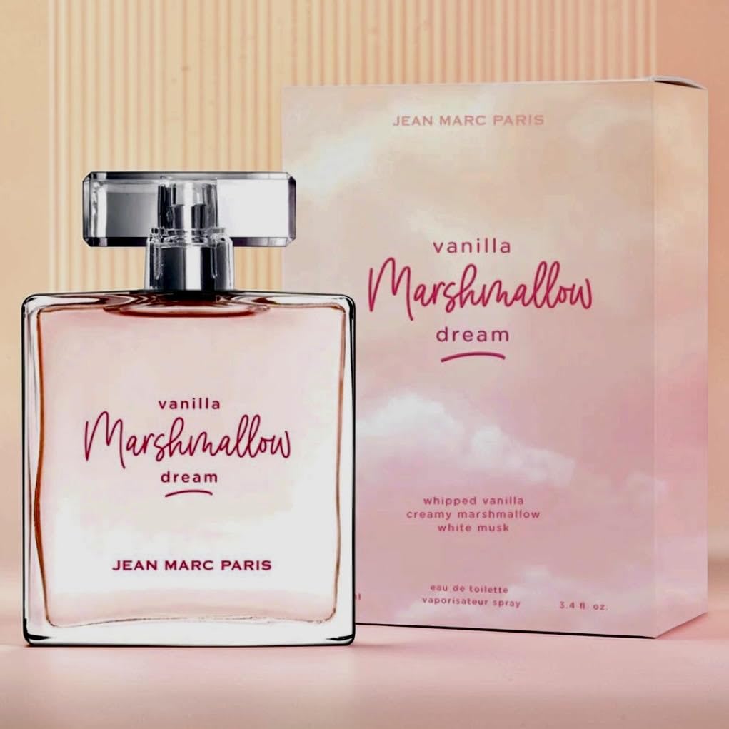 Jean Marc Paris Vanilla Marshmallow Dream Eau de Toilette, 3.4 fl oz Beauty & Personal Care Jean Marc Paris