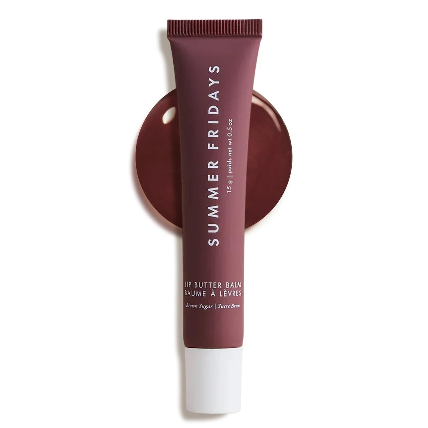 Summer Fridays Lip Butter Balm - Moisturizing Lip Gloss for Instant Shine + Sheer Color - With Nourishing Shea Butter - Everyday Makeup + Skin Care Beauty and Personal Care Summer Fridays