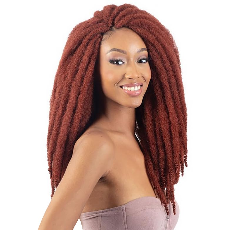 FREE TRESS Synthetic Braid - 3X Cuban Twist Soft & Natural 16" (2)