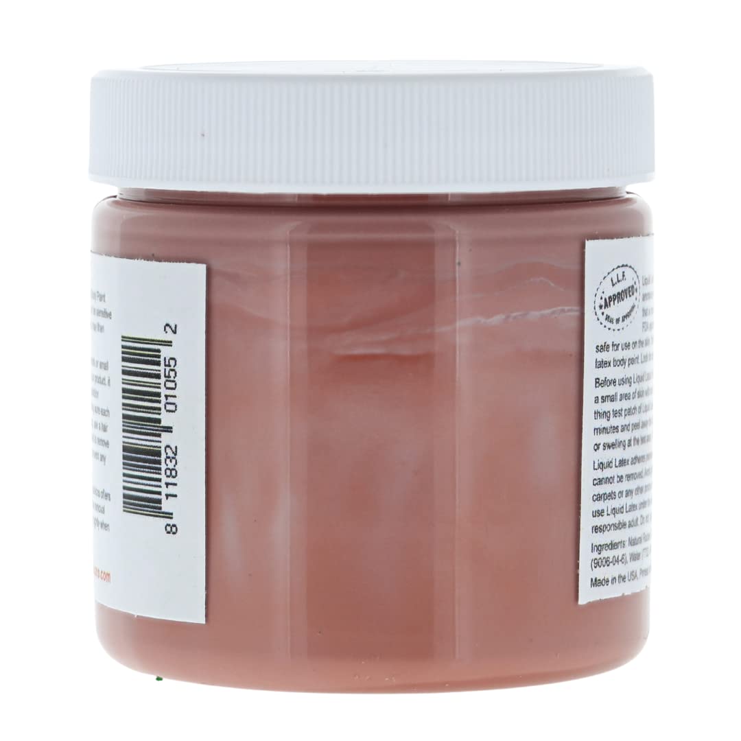 Metallic Copper 4 Fl Oz - Liquid Latex Face and Body Paint, Ammonia Free No Odor, Halloween Cosplay and Costumes Beauty & Personal Care Liquid Latex Fashions