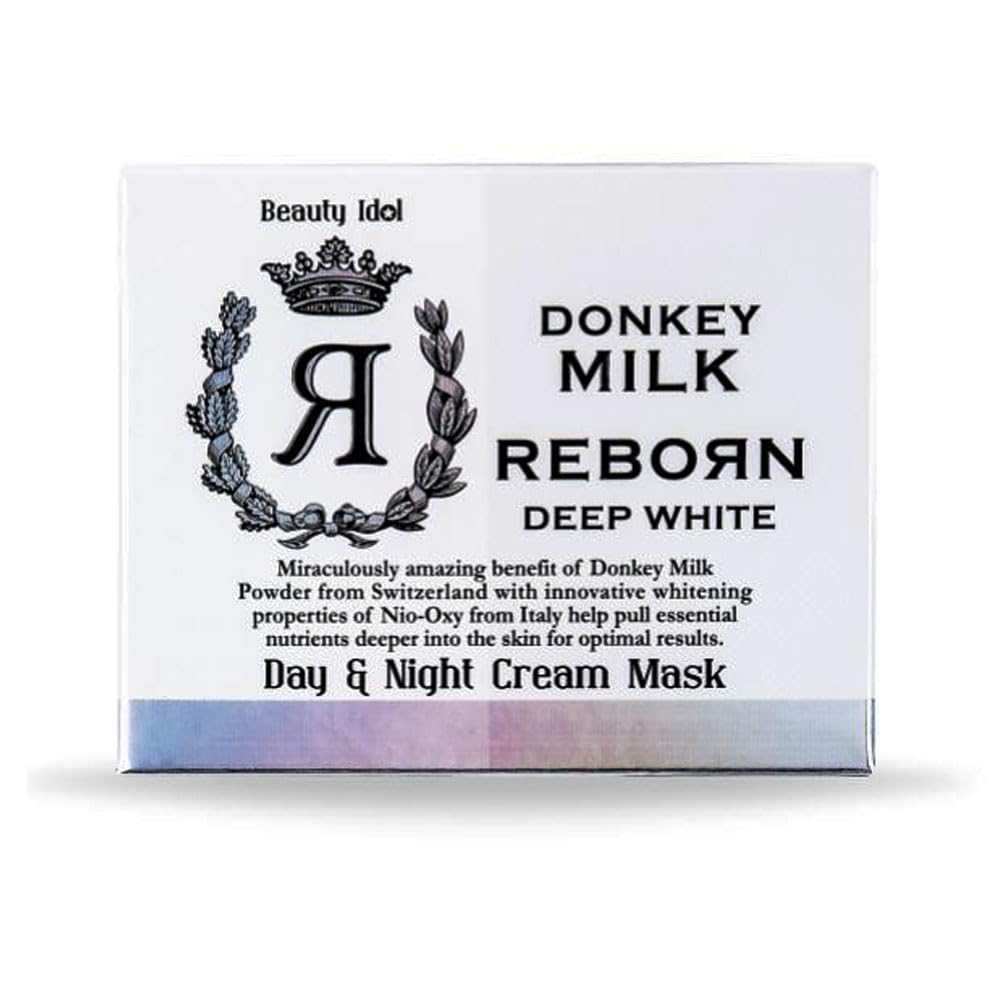 BEAUTY IDOL DONKEY MILK REBORN DAY & NIGHT CREAM MASK (50 ML) Beauty & Personal Care BEAUTY IDOL