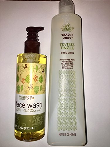 Trader Joes Spa Face Wash with Tea Tree Tingle Body Wash Beauty & Personal Care Trader Joe's