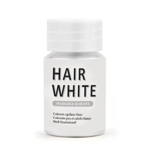Makeup Hair White, Washable White Hair Dye for Cosplay, Halloween & Theatre - Non-Staining, Quick-Dry Formula, Idea for Dress Up Party, Santa Claus's Beauty & Personal Care LUYIMIN