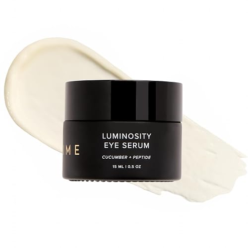 Dime Beauty Luminosity Eye Serum - Caffeine Eye Cream for Dark Circles and Puffiness with Vitamin C, Peptides and Goji Berry, Brightening De-Puffing Beauty & Personal Care DIME