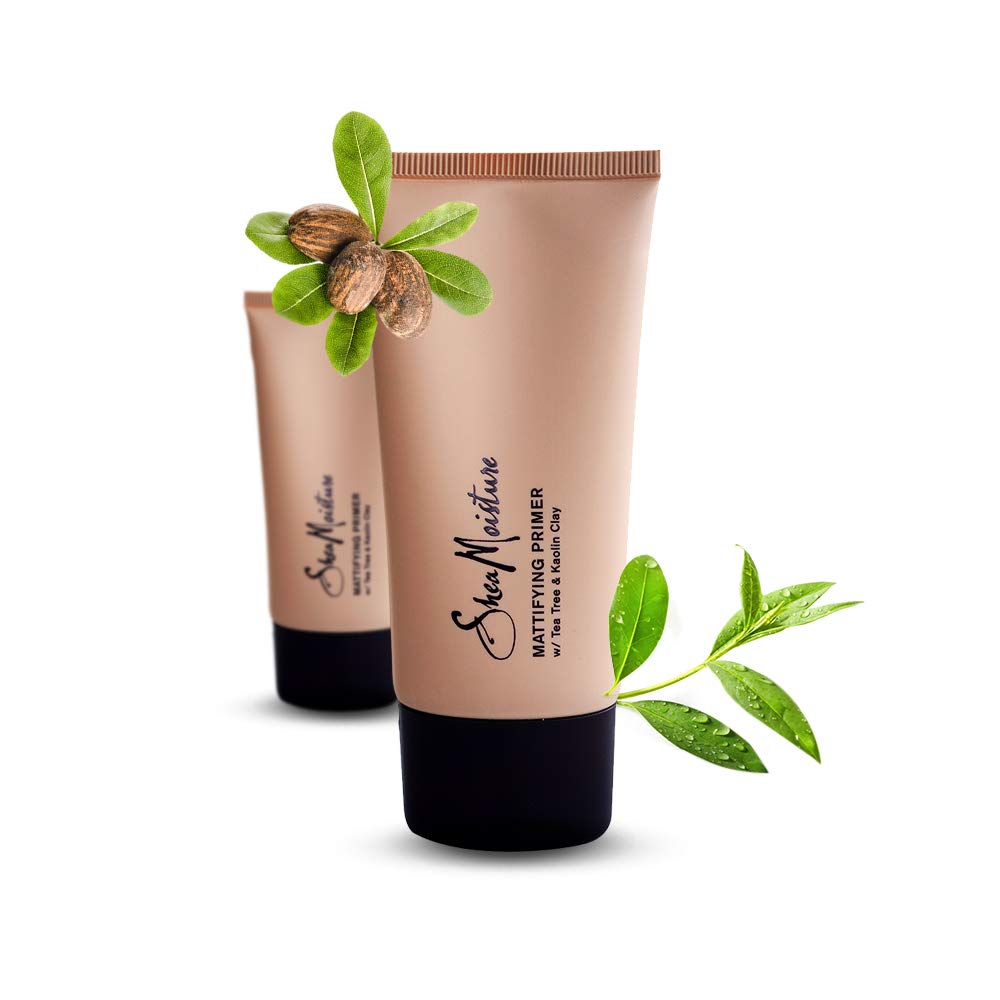 SheaMoisture Mattifying Primer - Matte Face Primer Hydrates and Balances Skin - Made with Organic Shea Butter, Tea Tree and Kaolin Clay (Good Beauty & Personal Care SheaMoisture