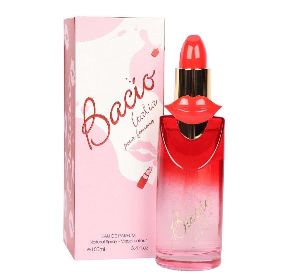 META-BOSEM Bacio Italia Pour Femme, Women Perfume Eau de Parfum Natural Spray- Spicy Oriental Fragrance - Jasmine Notes - Great Holiday Gift - for All Beauty & Personal Care META-BOSEM