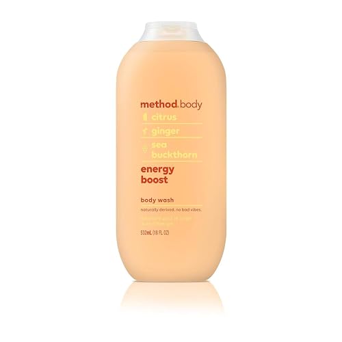 Method Body Wash, Energy Boost, 18 oz, 1 pack, Packaging May Vary Beauty & Personal Care Method