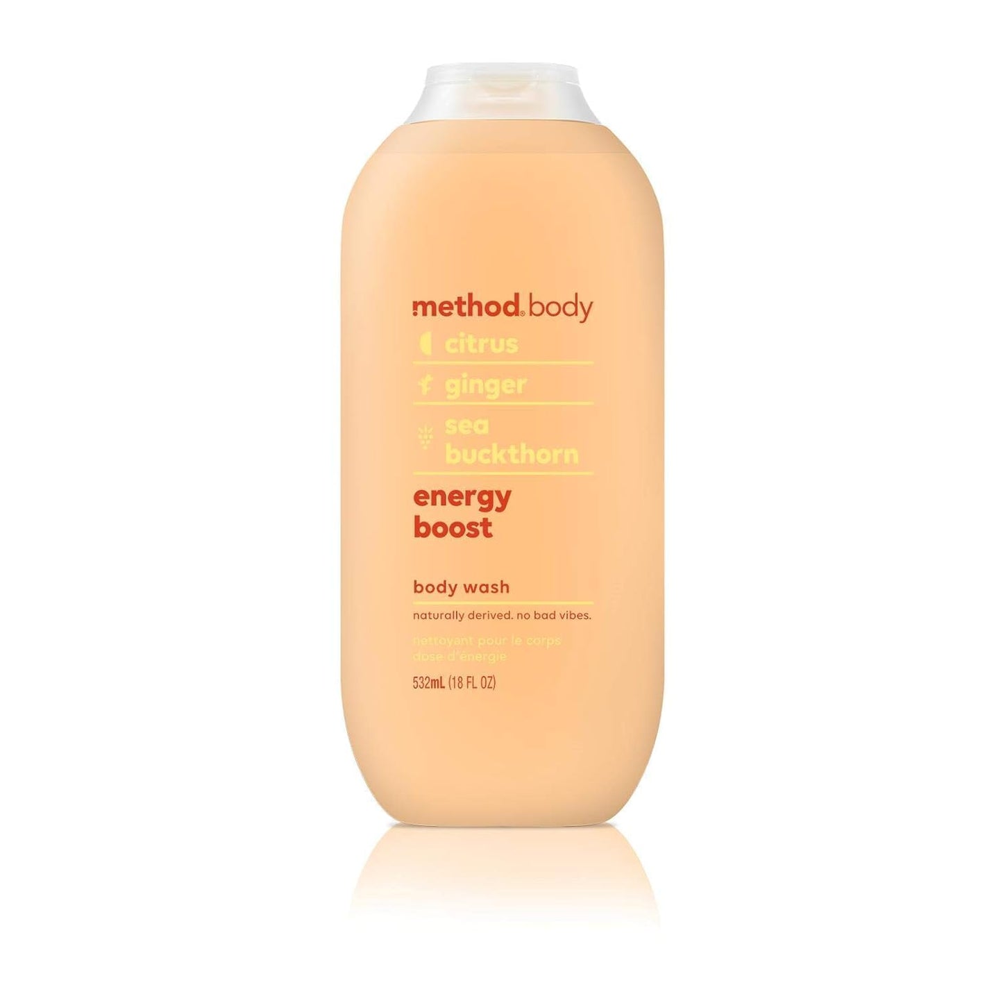 Method Body Wash, Energy Boost, 18 oz, 1 pack, Packaging May Vary Beauty & Personal Care Method