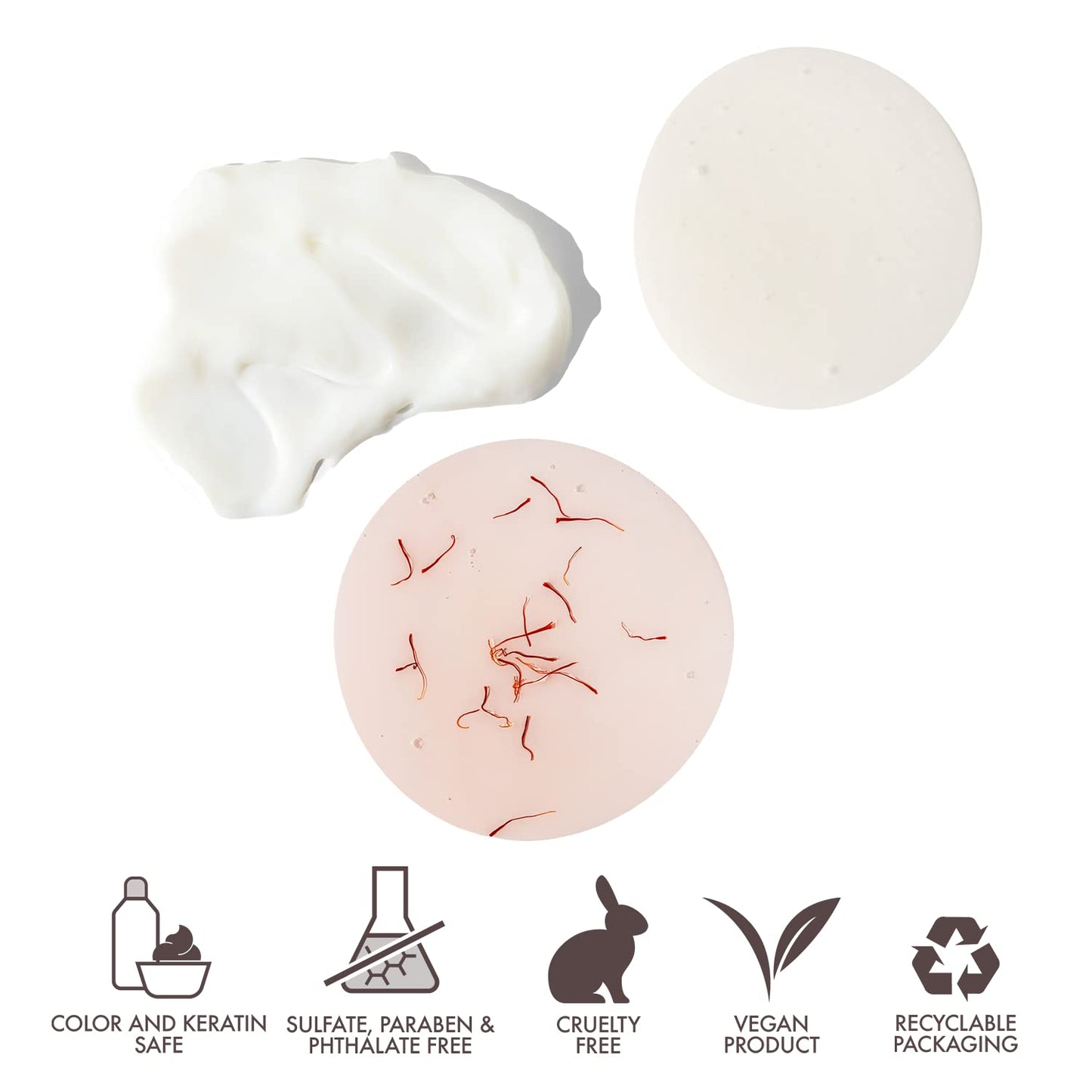Joon Moisturizing Travel Size Gift Set | Saffron Hair Elixir (1.11 fl oz), Saffron Rose Shampoo (2 fl oz) and Conditioner (2 fl oz) Beauty & Personal Care Joon