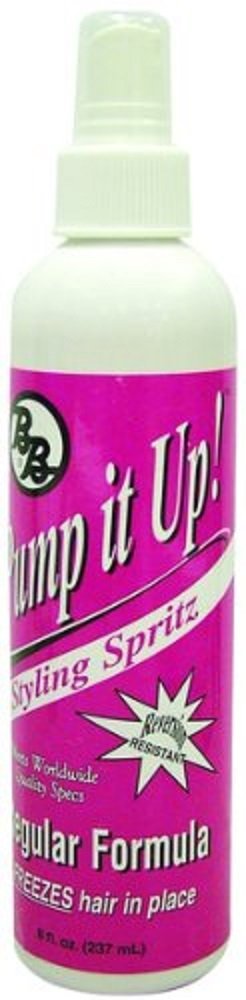 Bronner Brothers Pump It Up Spritz Regular Hold, 8 oz (Pack of 2) Beauty & Personal Care Bronner Bros
