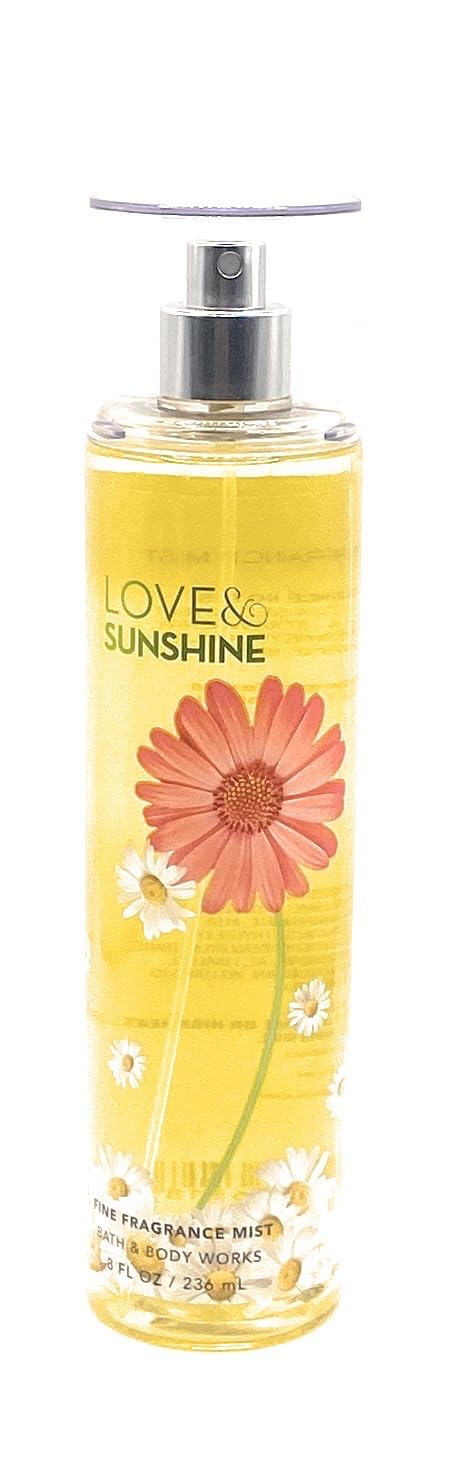 Bath & Body Works Love and Sunshine Fine Fragrance Mist 8 Fluid Ounce Beauty & Personal Care Bath & Body Works
