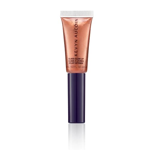 Kevyn Aucoin Glass Glow Lip, Prism Rose: Multi-purpose lip gloss highlighter. 3D reflective glaze, comfortable wearing, non-sticky. Moisturize, Beauty & Personal Care Kevyn Aucoin