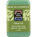 One With Nature Dead Sea Mineral Soap Olive Oil - 7 oz Beauty & Personal Care One With Nature