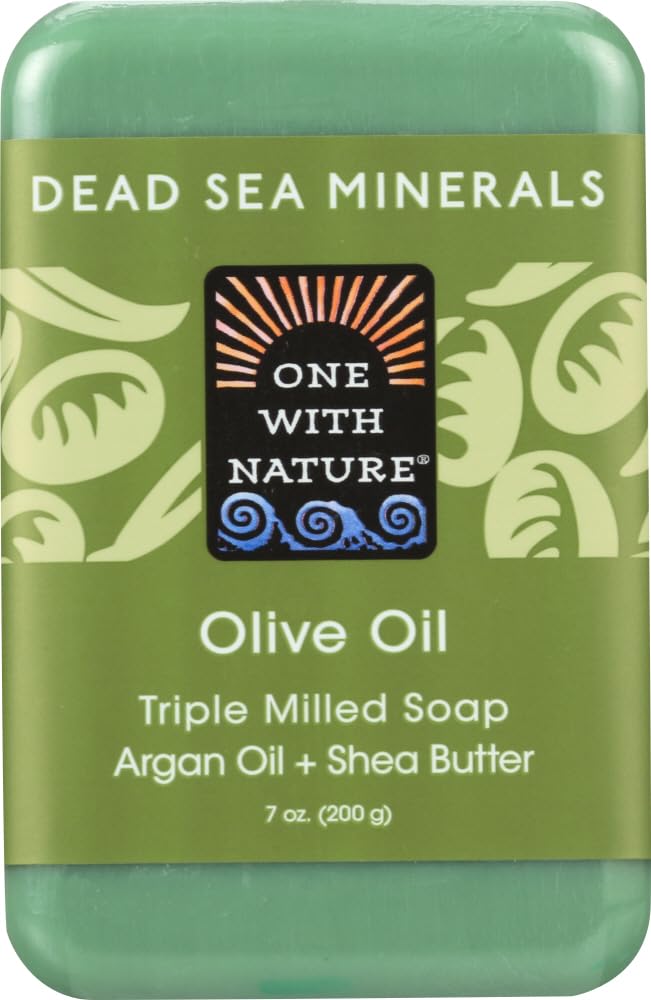 One With Nature Dead Sea Mineral Soap Olive Oil - 7 oz Beauty & Personal Care One With Nature