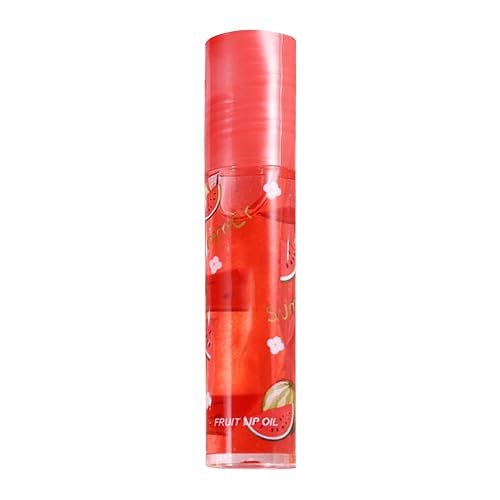 Naysku Fruity Flavors Rolling Ball Lip Oil - Fruit-Flavored Lip Gloss, Clear Color Lip Gloss Sets, Long Lasting Moisturizing Lip Balm, Roll-On Lip Beauty & Personal Care Naysku