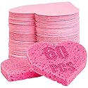60-Count Compressed Facial Sponges | Makeup Remover Sponge | 100% Natural Cosmetic Spa Sponges for Facial Cleansing | Exfoliating Mask | Face Scrubber Beauty & Personal Care GreenBoll