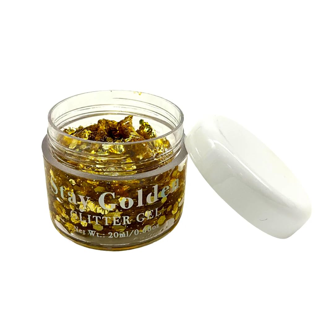 Stay Golden Glitter Gel (Each) Beauty & Personal Care Mardi Gras Spot