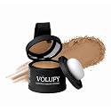 VOLUFY Medium Brown Hairline Powder, Bald Spot Cover Up & Hair Filler Beauty & Personal Care VOLUFY