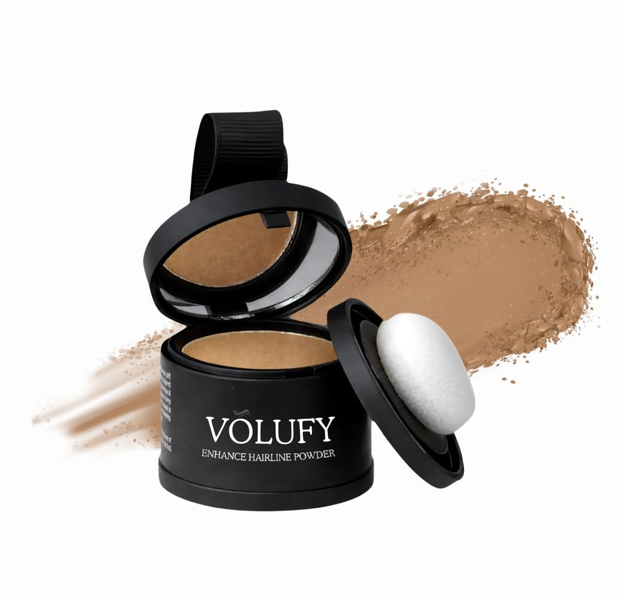 VOLUFY Medium Brown Hairline Powder, Bald Spot Cover Up & Hair Filler Beauty & Personal Care VOLUFY