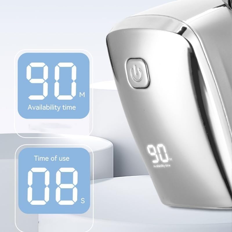 YQYBF Electric Razor for Men, Electric Shaver Bald Head Hair Clipper 8 Cutter Floating Razor Waterproof Metal Men's Rechargeable Hair Trimmer Beauty and Personal Care YQYBF