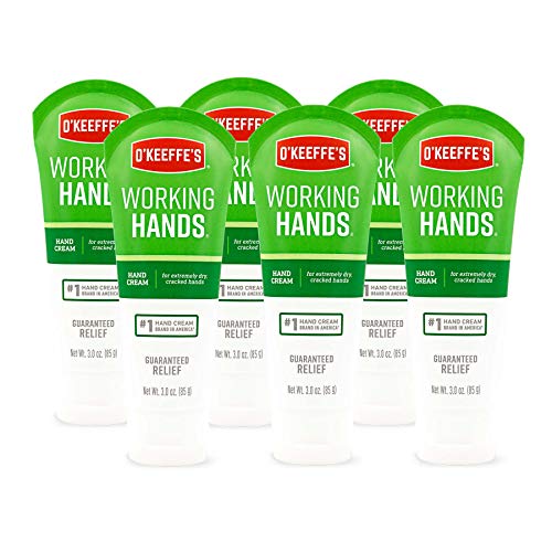 O'Keeffe's K0290004-6 Working Hands Hand Cream Tube (6 Pack), 3 oz Beauty & Personal Care Best Price Square