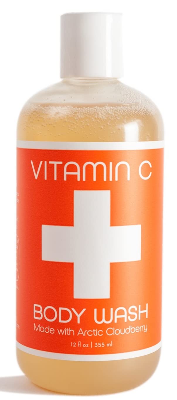 Swedish Dream VITAMIN C Body Wash | Made with Arctic Cloudberry | No Sulfates, Parabens, or Silicones | Vegan | Cruelty Free | 12 fl oz, 355 ml | Beauty & Personal Care Swedish Dream