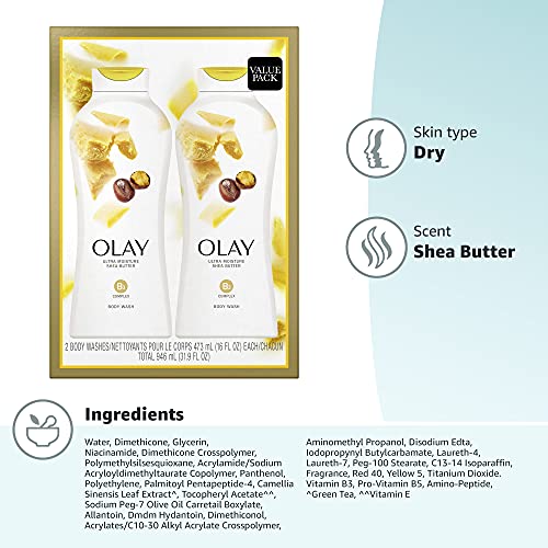 Olay Shea Butter, 16 oz Beauty & Personal Care Olay