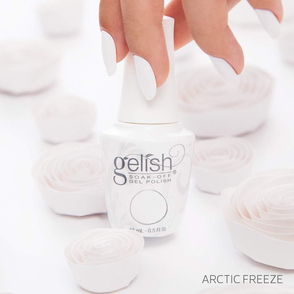 Gelish Soak-Off Gel Polish - 15mL TPO-Free, Long-Lasting, Vibrant Color, Professional Quality, High Shine, Chip-Resistant (Arctic Freeze) Beauty & Personal Care Gelish