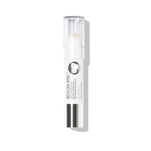 Revlon Kiss Sugar Scrub Exfoliating Lip Balm, 24 Hour Long Lasting Hydration, Sugar Mint, 0.09 oz Beauty & Personal Care REVLON