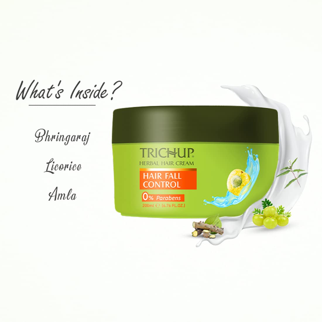Trichup Hair Fall Control Herbal Hair Cream (200ml) Beauty & Personal Care TRICHUP