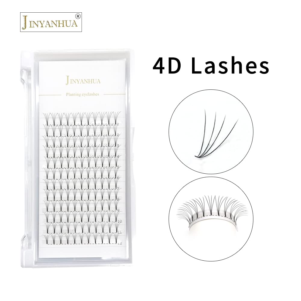 JINYANHUA Premade Eyelash Fans Extension 8-15mm Length 4d/5d/6d/7d/8d 0.07mm Short Stem Handmade Fans Premade Professional Eyelash Extensions Faux… Beauty & Personal Care JINYANHUA