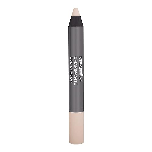 Mirabella Eye Crayon Jumbo Waterproof Eyeliner Pencil, Ultra-Creamy and Highly Pigmented Eyeshadow Stick Glides Smoothly and Blends Effortlessly… Beauty & Personal Care Mirabella