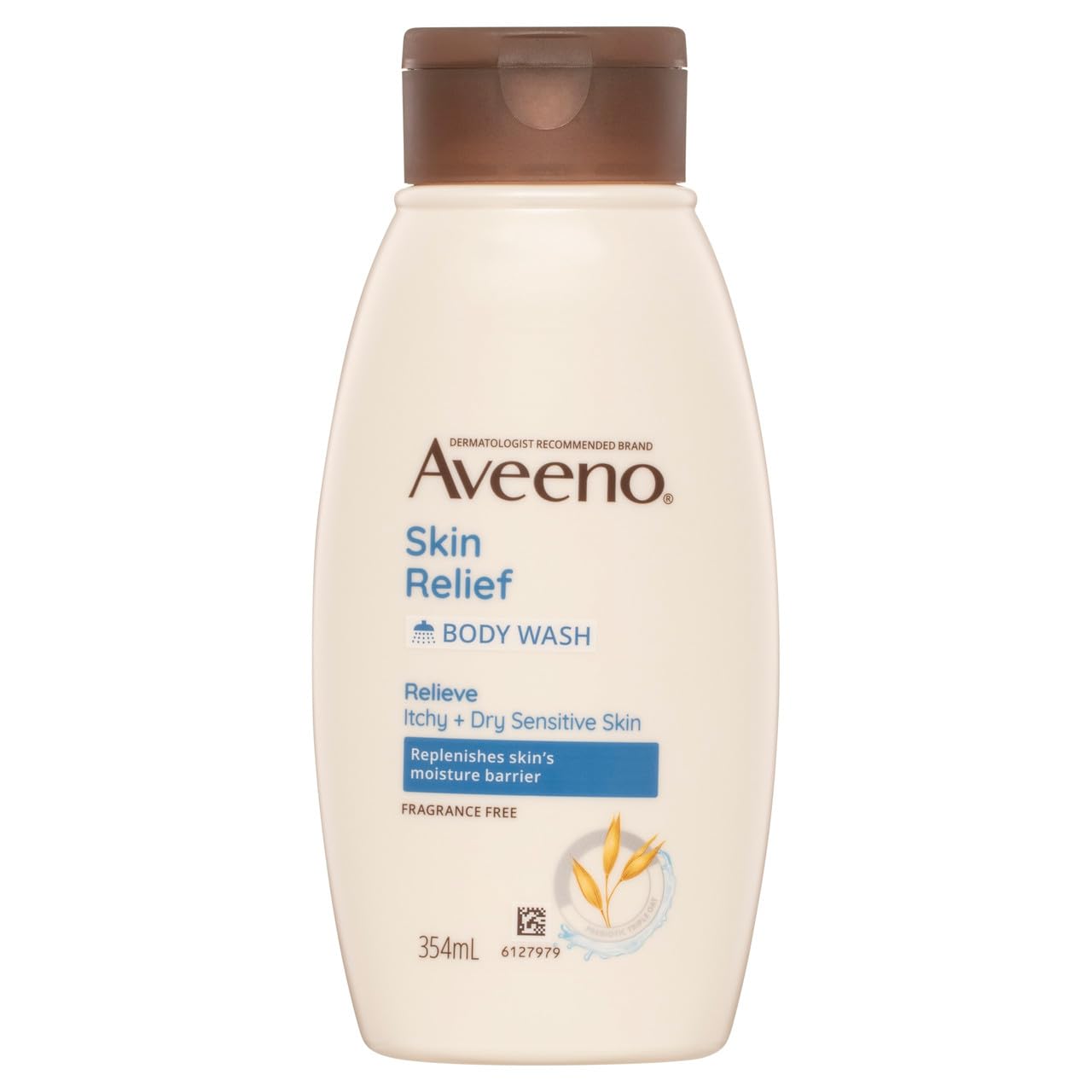 Aveeno Skin Relief Body Wash, Fragrance Free, 12 Ounce (Pack of 12) Beauty & Personal Care Aveeno