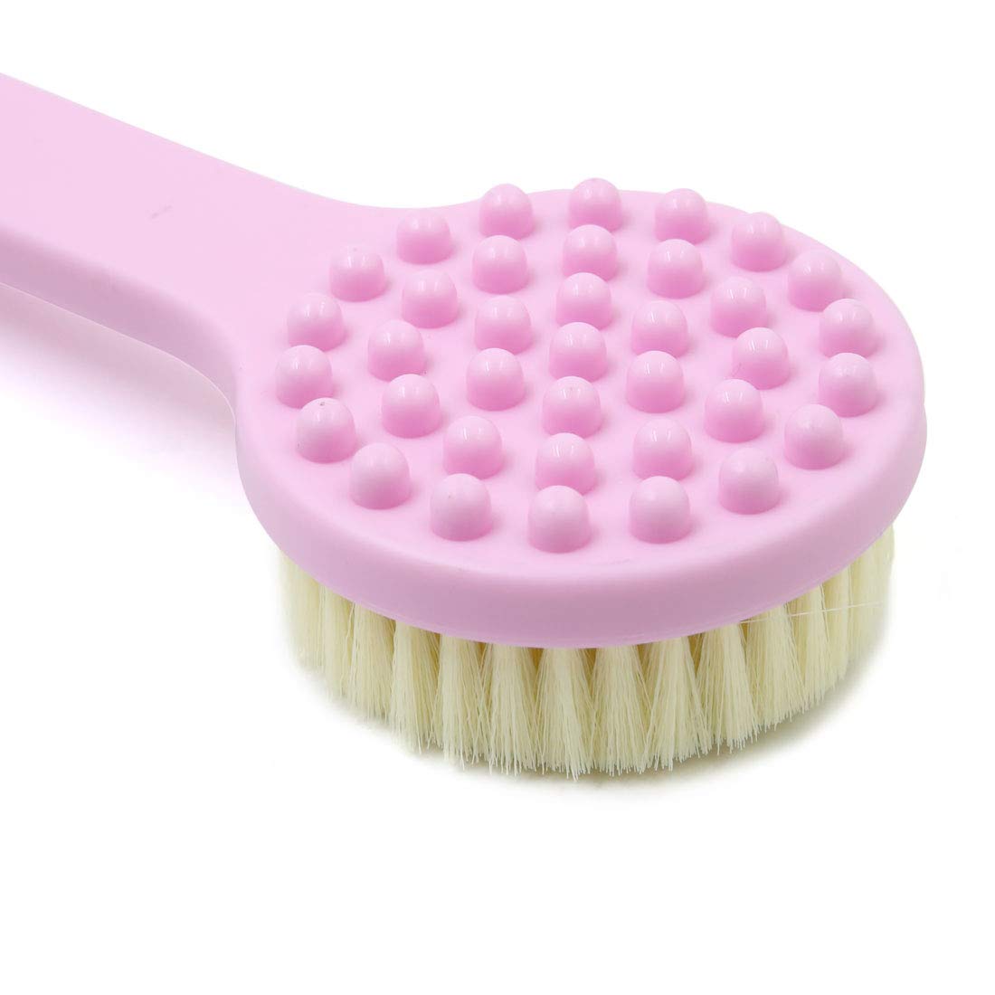 Ruilogod Pink Round Head Soft Bristle Plastic Body Brush Bath Shower Scrubber (id: 404 34a cb4 b78 30c Beauty and Personal Care Ruilogod
