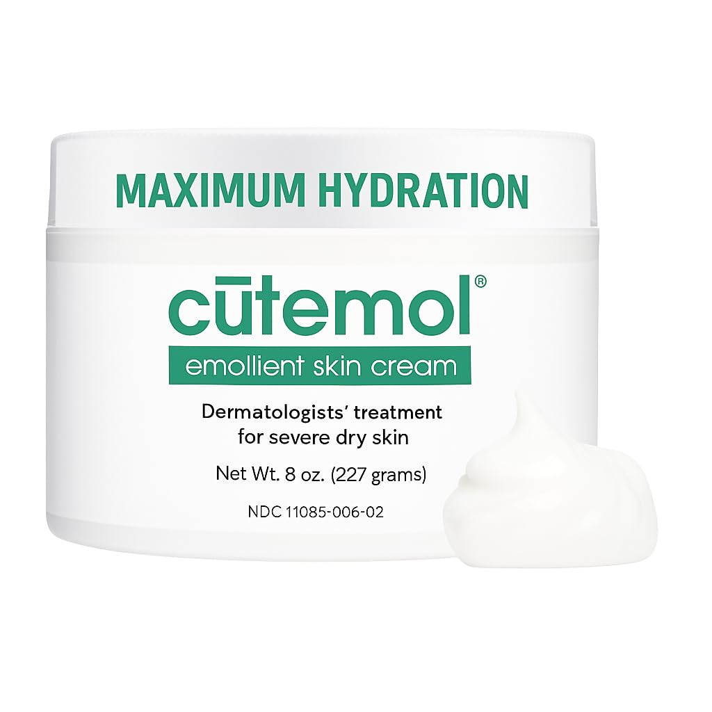 Cutemol Emollient Moisturizing Cream - Serious Moisturizer Lotion Balm for Recovering Dry, Damaged Skin - Hydration for Cracked Hands and Feet Beauty & Personal Care Cutemol