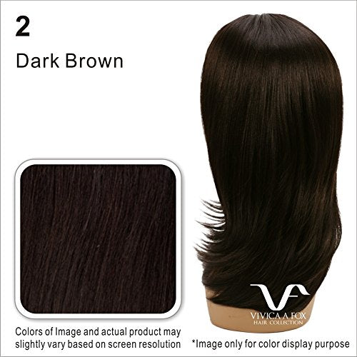 Amore Mio (Aw-glenda) - Heat Resistant Fiber Full Wig in DARK BROWN