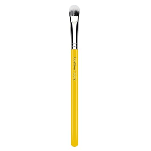 Bdellium Tools Professional Makeup Brush - Studio Series 775 Duo Fiber Shader - With Soft Synthetic Fibers, For Shading (Yellow, 1pc) Beauty & Personal Care BDELLIUM TOOLS