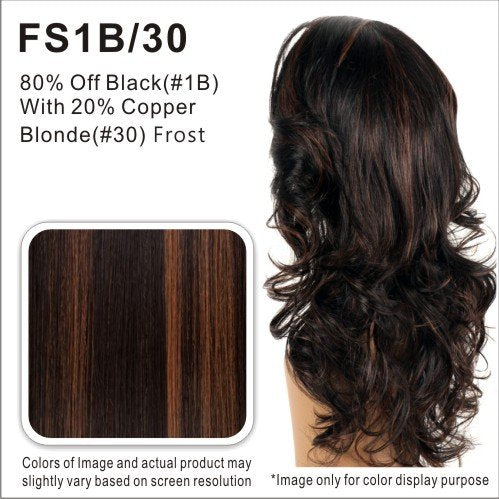 Vivica Runway Pocket Bun Ponytail Color FS1B/30 Fox Wigs 10" Afro Synthetic Hair Extension Drawstring Combs Honeycomb Base