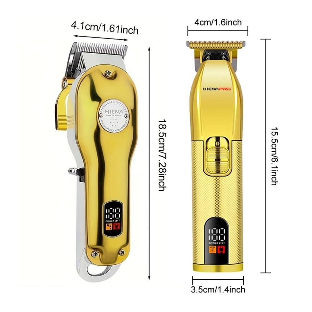 EWKYLSEM Razors 2pcs Men's Premium Wireless Hair Clipper - Precision Shaving and Trimming Machine with USB Charging,Perfect Choice for The Home(Two Beauty and Personal Care EWKYLSEM
