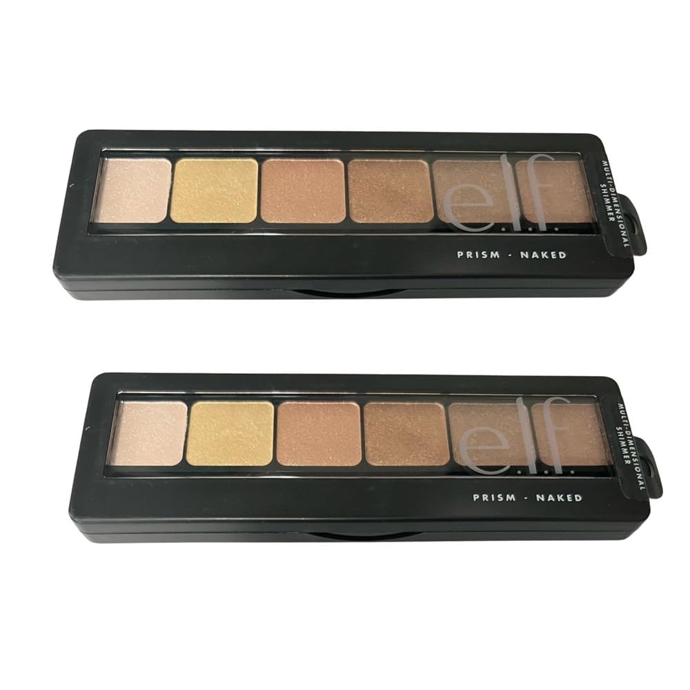 e.l.f. Pack of 2 Prism Eyeshadow, Prism - Naked 83275 Beauty & Personal Care e.l.f.