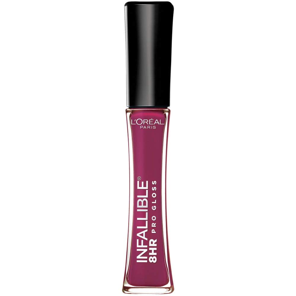 L’Oreal Paris Makeup Infallible 8 Hour Hydrating Lip Gloss, Undeniable Mauve, 0.21 Fl Oz Beauty & Personal Care L'Oreal Paris