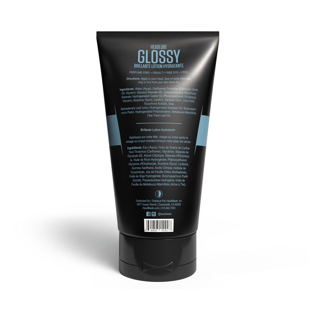 HeadBlade HeadLube Glossy Aftershave Moisturizer Lotion for Men (5 oz) - Leaves Head Shiny and Grease-Free Beauty & Personal Care Headblade