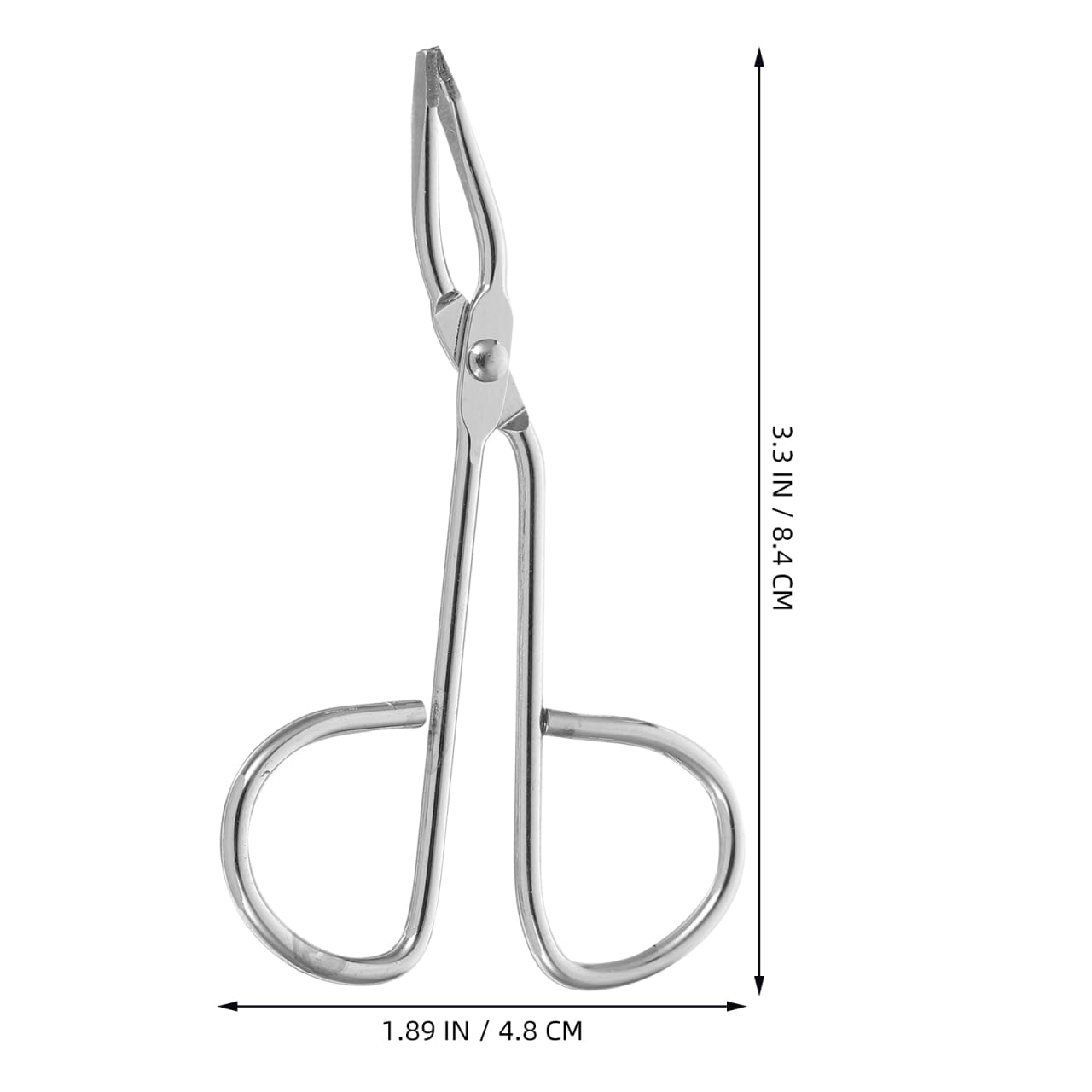 Luxshiny 2Pcs Stainless Steel Scissor Tweezers for Eyebrow Grooming Eyebrow Tweezers for Women Lash Applicator Tool Facial Hair Removal Travel Makeup Beauty and Personal Care Luxshiny