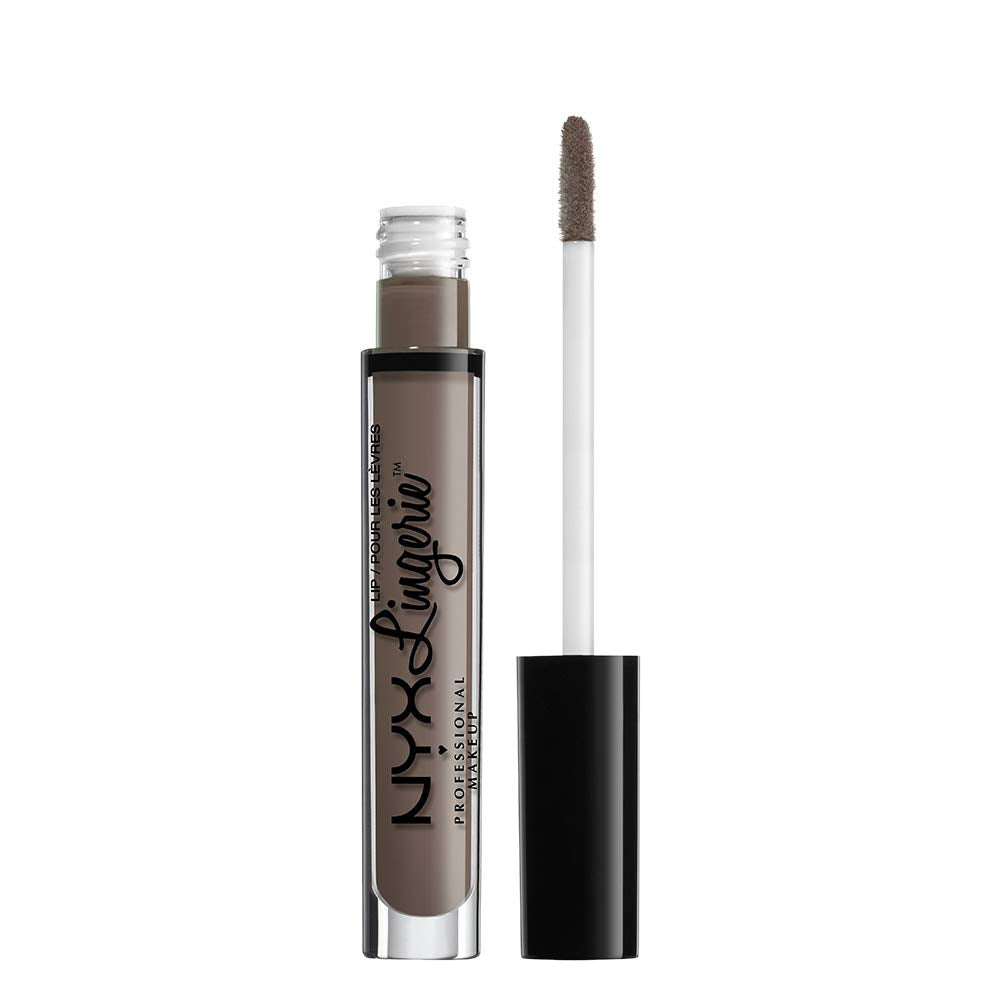 NYX PROFESSIONAL MAKEUP Lip Lingerie Matte Liquid Lipstick - Scandalous (Teal With Silver Shimmer) Beauty & Personal Care NYX PROFESSIONAL MAKEUP