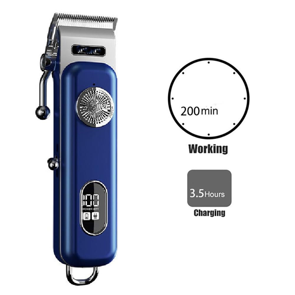 GLESVOWIO Pro Hair Clipper Powerful Cordless Trimmer Electric Adjustable Professional Barber Beard Cuttting Machine Beauty and Personal Care GLESVOWIO