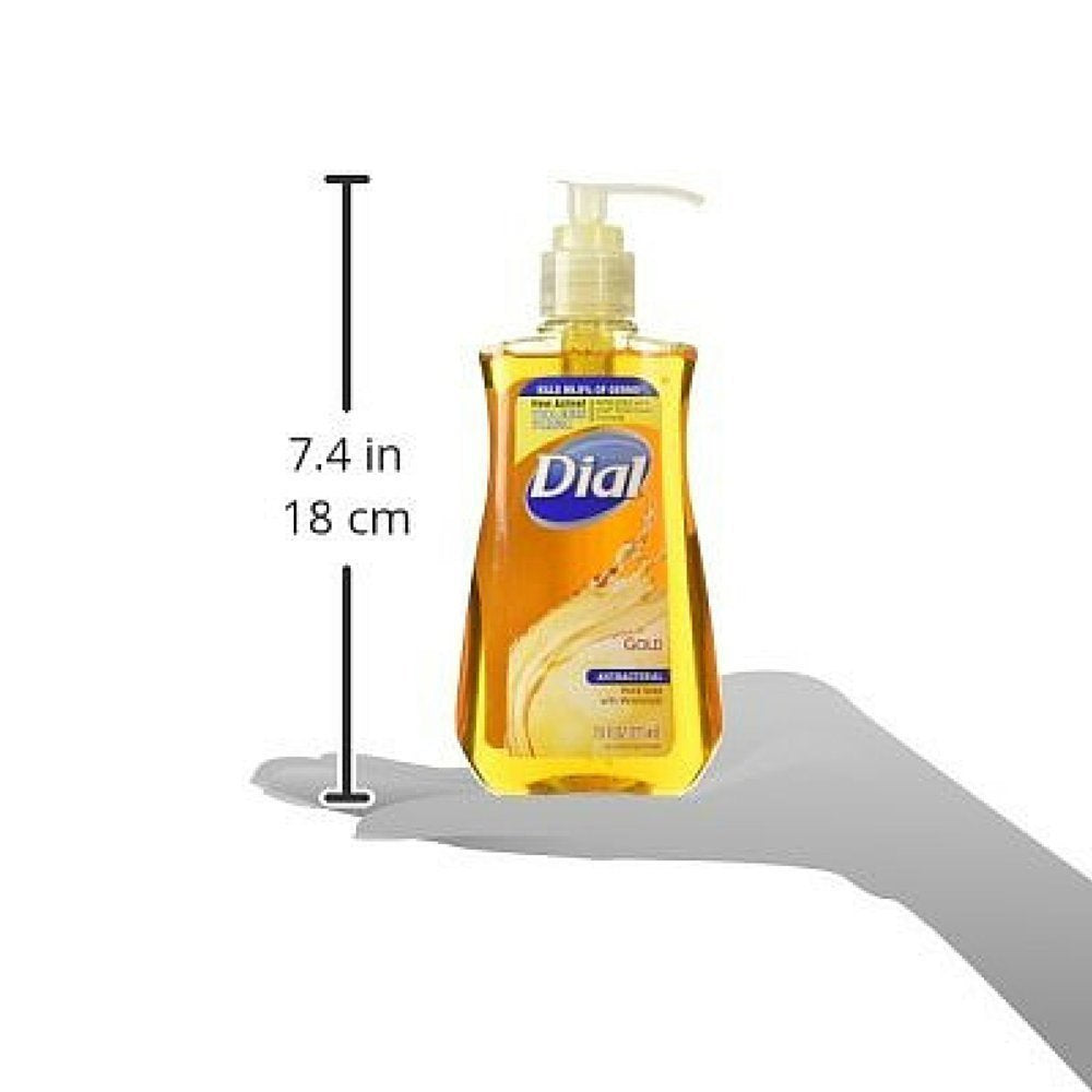Dial Antibacterial Liquid Hand Soap Gold, 7.5 Fl Oz, Pack of 2 Beauty & Personal Care Dial