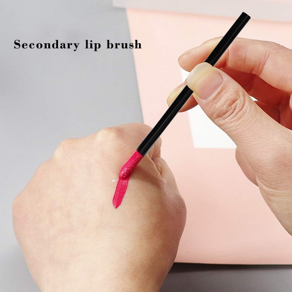 Pimoys Lip Brushes, 200Pcs/Set Disposable Lip Brushes Make Up Brush Lipstick Lip Gloss Wands Applicator Tool Makeup Beauty Tool Kits Beauty & Personal Care Pimoys