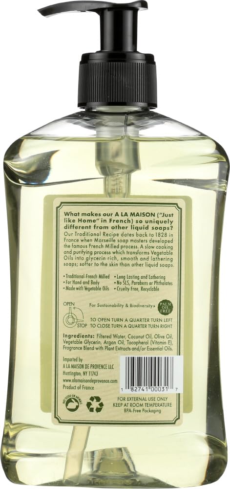 A La Maison De Provence (NOT A CASE) Soap Liquid French Rosemary Mint Beauty & Personal Care A LA MAISON