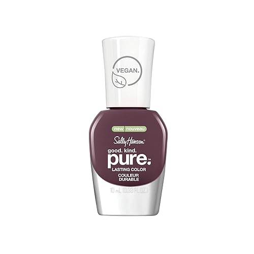 Sally Hansen Good.Kind.Pure Nail Polish 340 Grape Vine 0.33 fl oz (Pack of 1) Beauty & Personal Care Sally Hansen