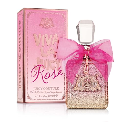 Juicy Couture Viva La Juicy Rosé Eau De Parfum, Women's Perfume with Notes of Pear, Rose & Ambrox - Fruity & Floral, EDP Spray, 3.4 fl oz Beauty & Personal Care Juicy Couture